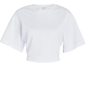 frame elastic back tee t shirt